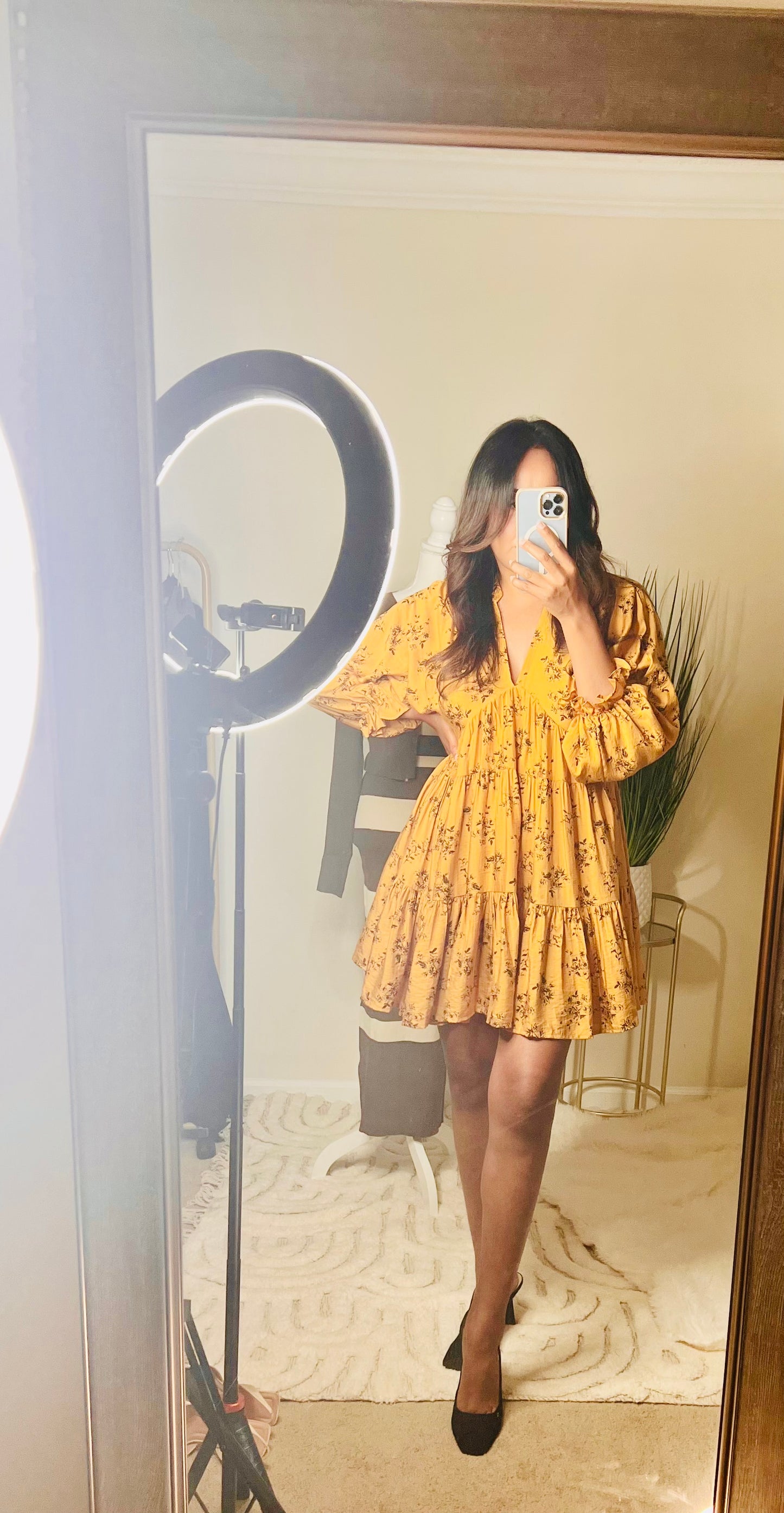 Ale Mustard Dress