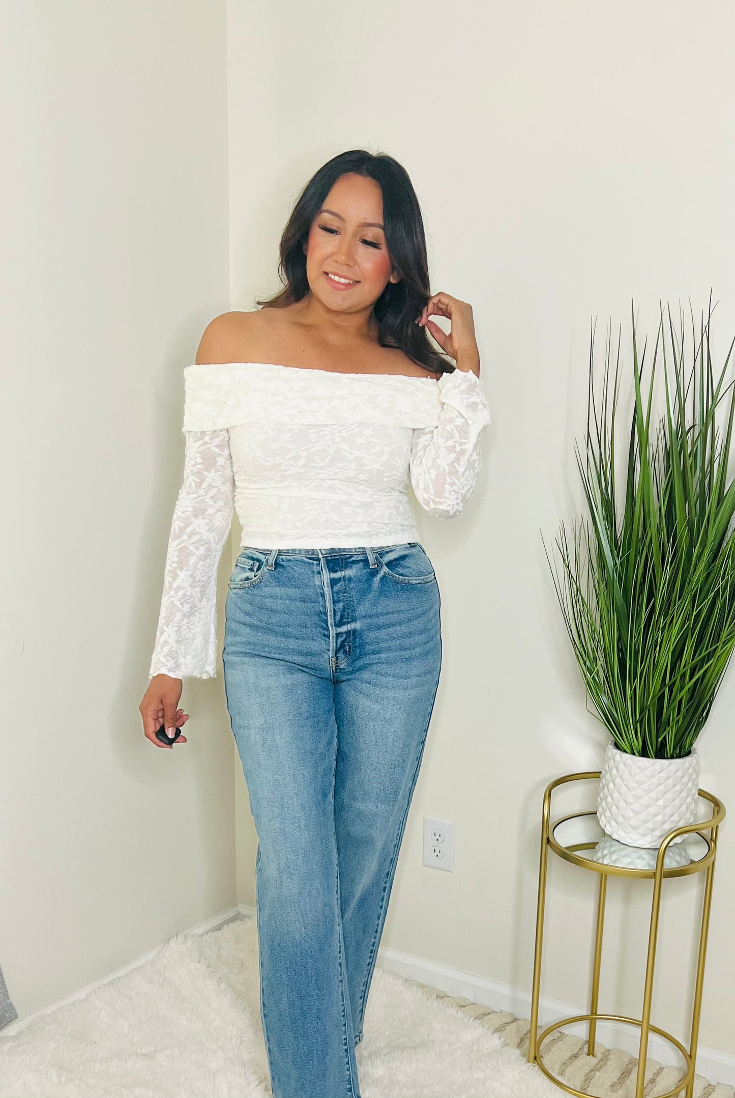 Valentina Lace top