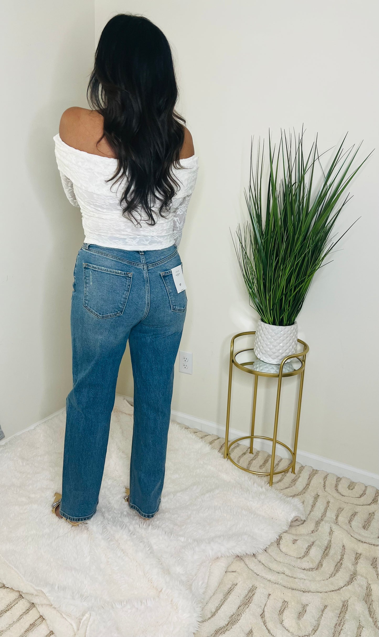 Andrea High Rise Dad Jeans