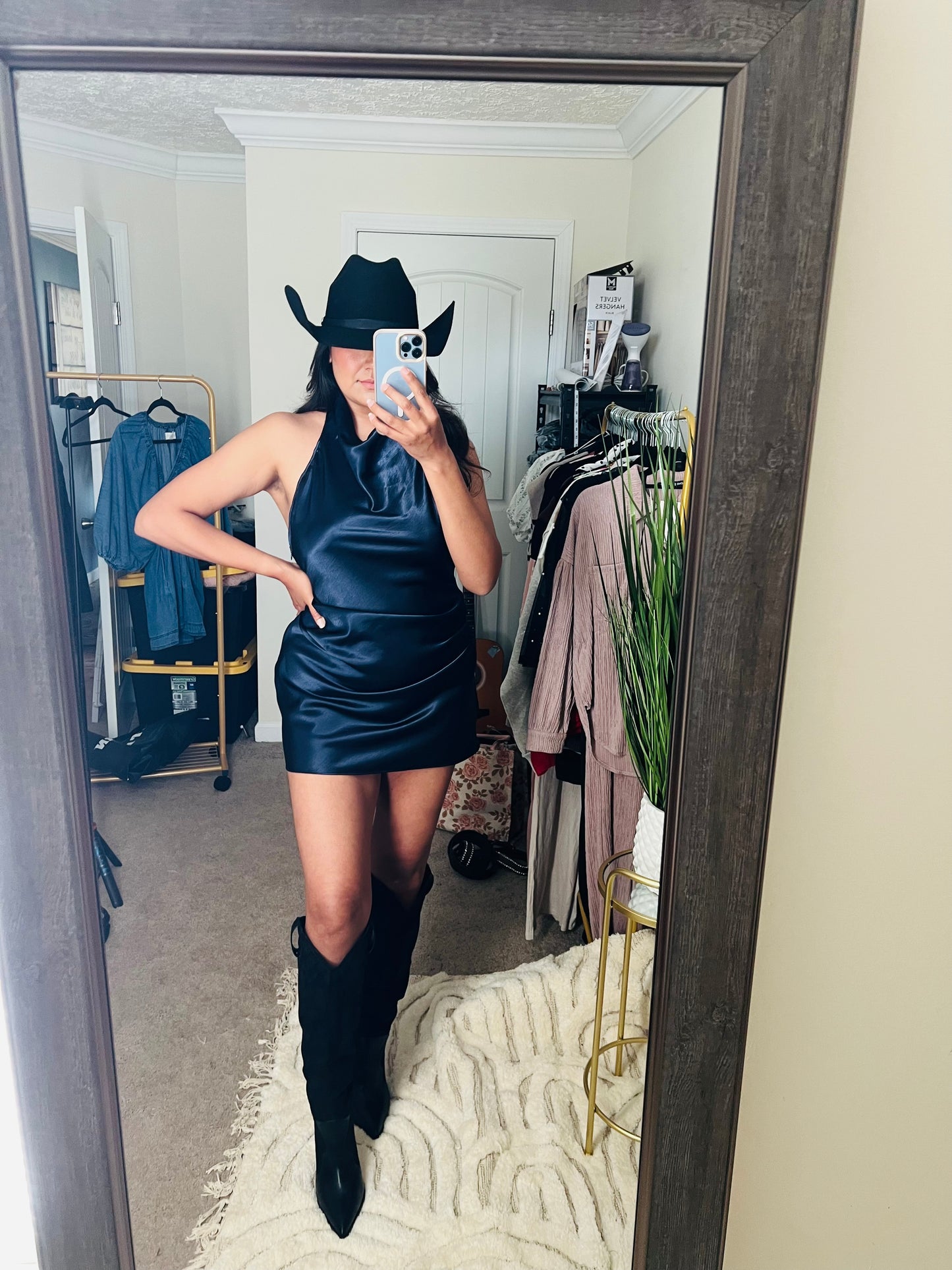 Annya Satin Dress